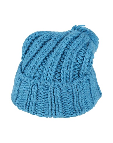 PEUTEREY.PLURALS Hat Azure 75% Acrylic, 15% Wool, 10% Alpaca wool