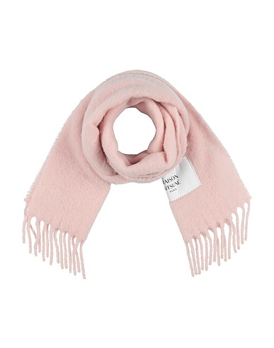 MAISON KITSUNÉ Scarves and foulards Light pink 80% Alpaca wool, 20% Polyamide