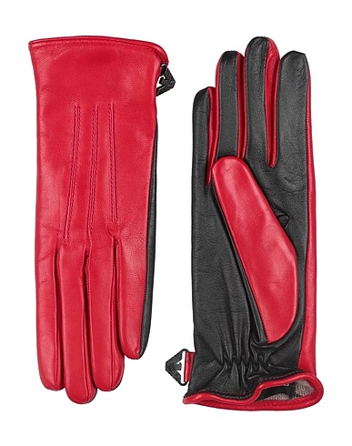 EMPORIO ARMANI 手袋 レッド 羊類革 100%