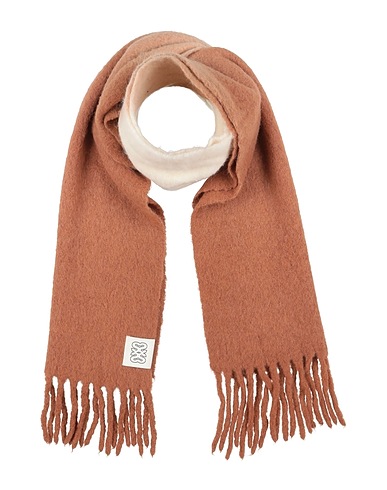 SANDRO Scarves and foulards Camel 80% Alpaca wool, 20% Polyamide