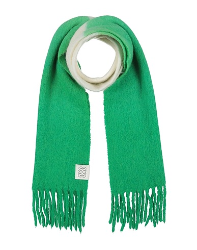 SANDRO Scarves and foulards Green 80% Alpaca wool, 20% Polyamide