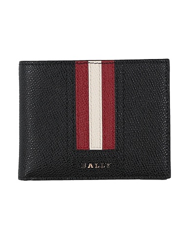 BALLY Wallet Black Cow leather