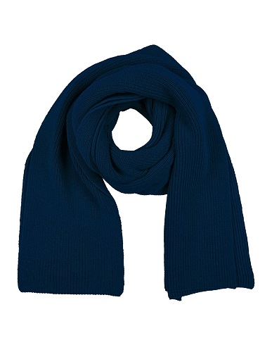 QUIRA Sciarpe e foulard Blu notte 100% Lana Vergine