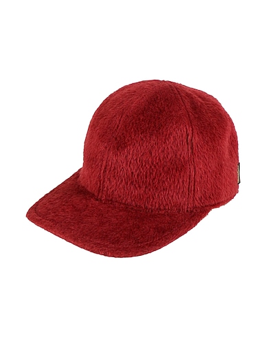 BORSALINO Hat Brick red 78% Alpaca wool, 22% Virgin Wool