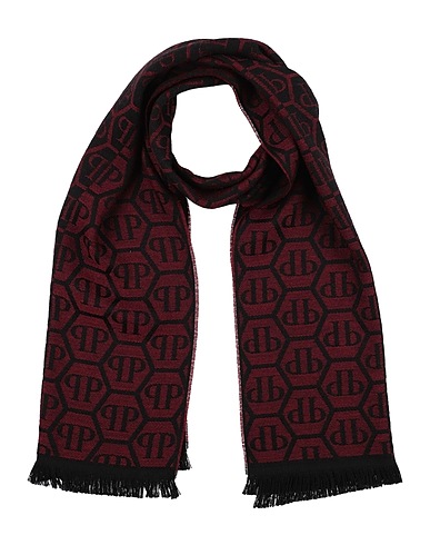 PHILIPP PLEIN Sciarpe e foulard Cioccolato 50% Lana, 50% Acrilico