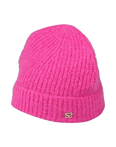 SANDRO Cappello Magenta 36% Poliammide, 32% Lana di alpaca, 30% Lana mohair, 2% Elastan