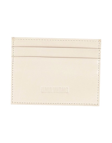 UMA WANG Small Leather Goods Off white 100% Cow leather