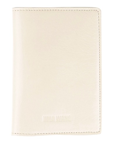 UMA WANG Document holder Off white 100% Cow leather