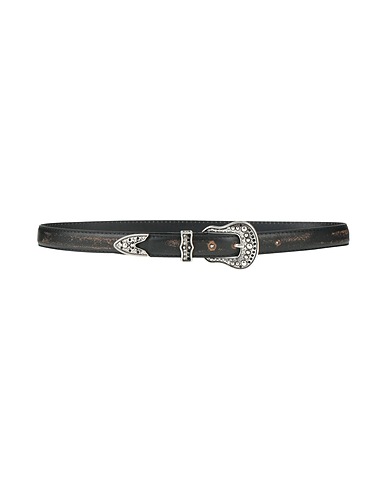 SANDRO Regular belt Black Leather