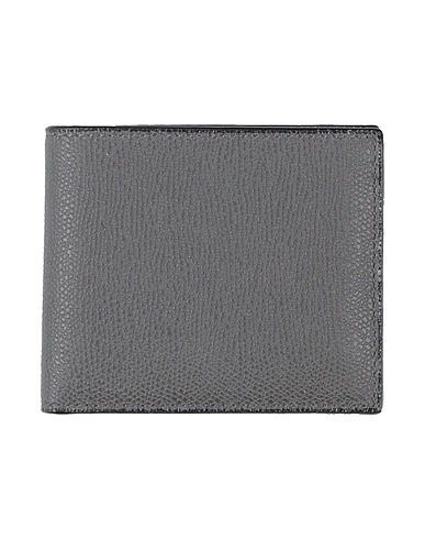 VALEXTRA Wallet Lead 100% Calfskin