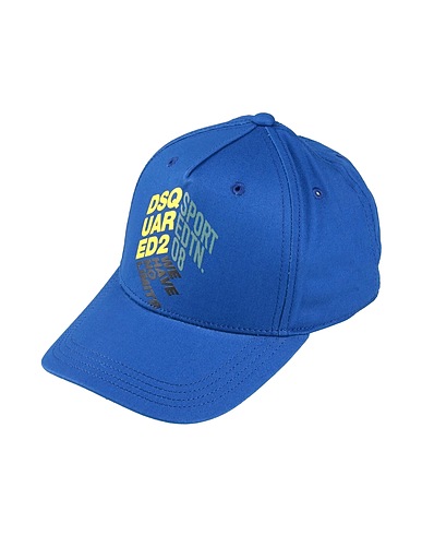 DSQUARED2 Hat Blue 100% Cotton