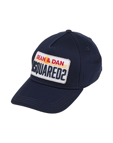 DSQUARED2 Cappello Blu notte 100% Cotone