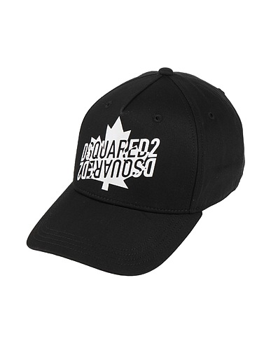 DSQUARED2 Hat Black 100% Cotton