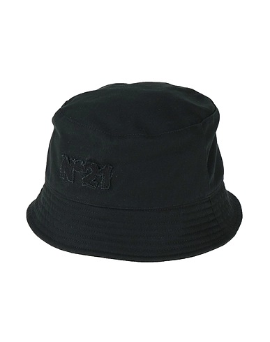 N°21 Hat Black 100% Cotton