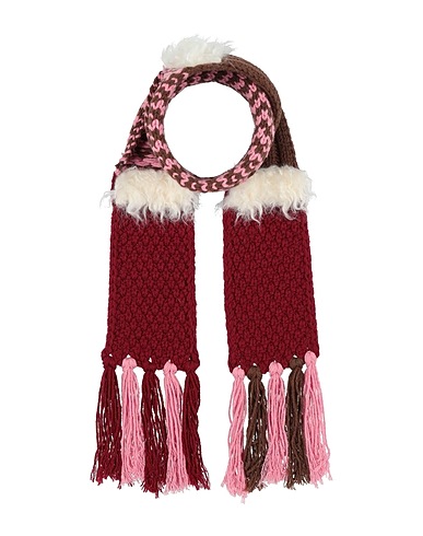 ALABAMA MUSE Sciarpe e foulard Bordeaux 95% Cachemire, 5% Lana, Modacrilico, Acetato, Poliestere