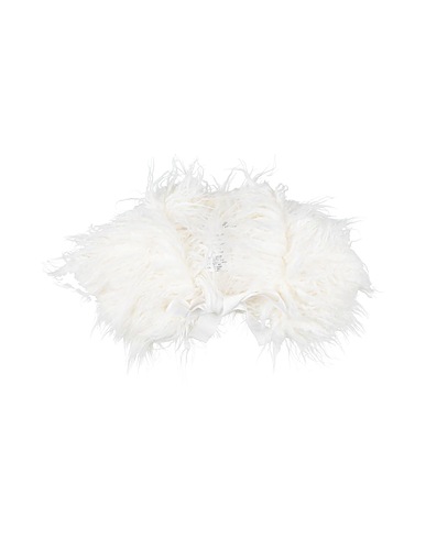 ALABAMA MUSE Scarves and foulards Ivory 60% Modacrylic, 26% Acrylic, 14% Polyester
