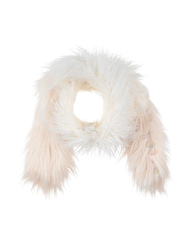 ALABAMA MUSE Scarves and foulards Ivory 60% Modacrylic, 26% Acrylic, 14% Polyester