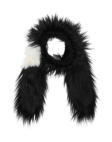 ALABAMA MUSE Scarves and foulards Black 85% Modacrylic, 15% Polyester