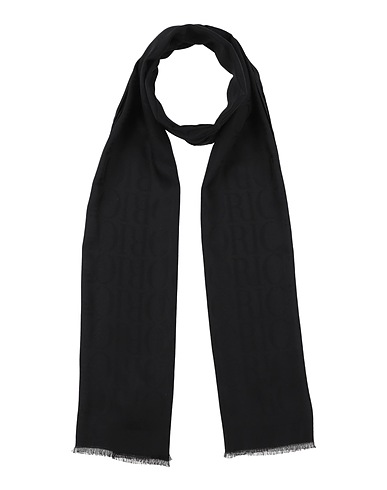 EMPORIO ARMANI Scarves and foulards Black 100% Modal