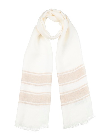 ELEVENTY Scarves and foulards Ivory 100% Linen