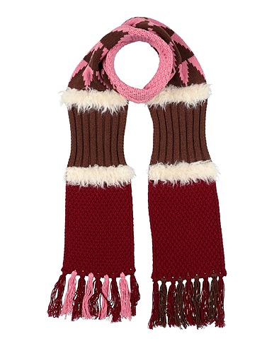 ALABAMA MUSE Scarves and foulards Pink 95% Cashmere, 5% Wool, Modacrylic, Acetate, Polyester