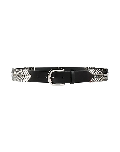 ISABEL MARANT Leather belt Black 50% Cow leather, 50% Zamak