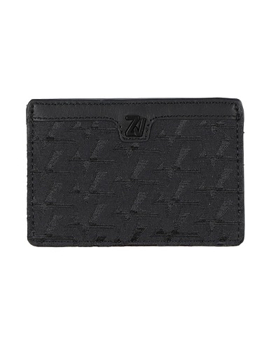 ZADIG&VOLTAIRE Small Leather Goods Black Leather, Textile fibres