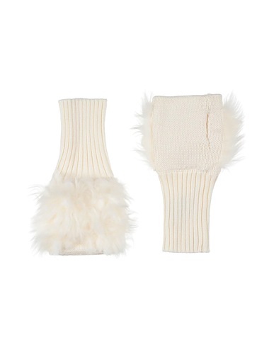 ALABAMA MUSE Gloves Ivory 82% Modacrylic, 18% Polyester