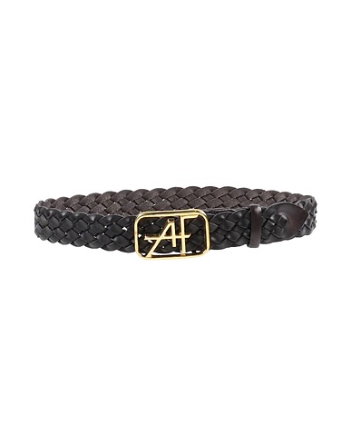 ALBERTA FERRETTI Regular belt Black Leather