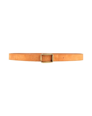 ORCIANI Regular belt Tan Leather, Metal