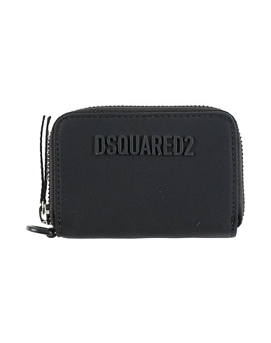 DSQUARED2 Wallet Black Textile fibres