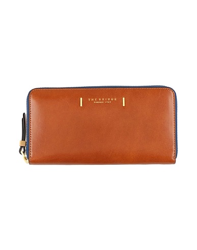 THE BRIDGE Wallet Tan Leather