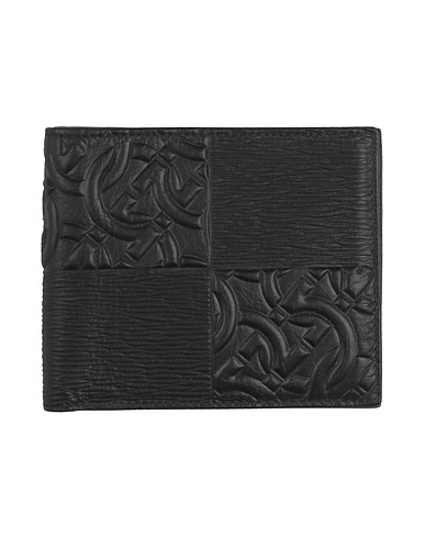 FERRAGAMO Wallet Black Calfskin
