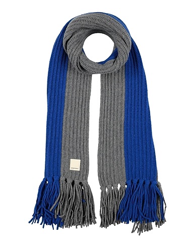 EMPORIO ARMANI Scarves and foulards Grey 80% Wool, 20% Polyamide