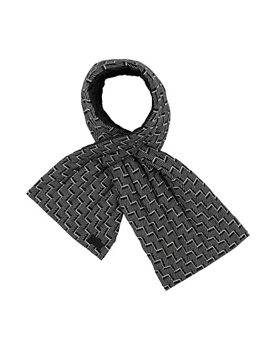 EMPORIO ARMANI Scarves and foulards Black 100% Wool