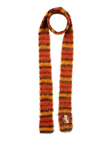 MARNI Scarves and foulards Rust 67% Mohair wool, 28% Polyamide, 5% Wool