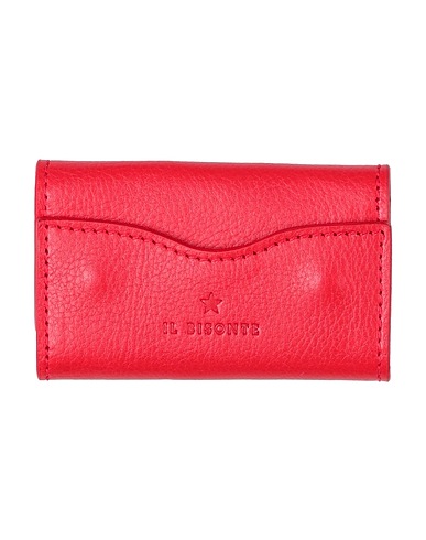IL BISONTE Portachiavi Rosso Pelle