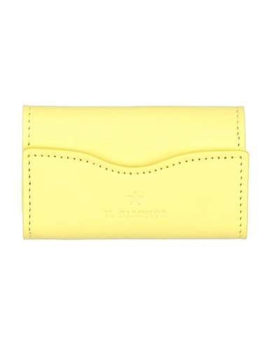 IL BISONTE Portachiavi Giallo Pelle