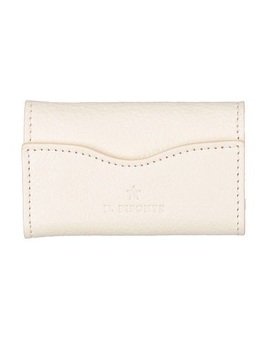 IL BISONTE Key ring Ivory Leather