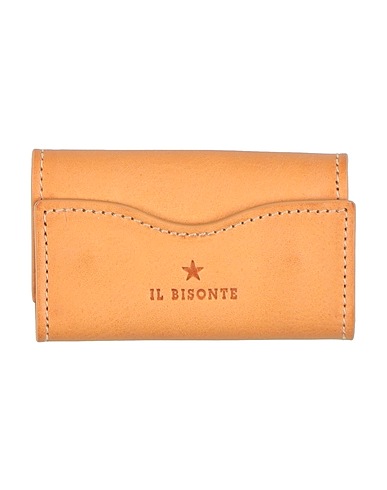 IL BISONTE Key ring Tan Leather