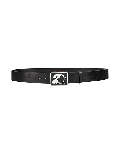 DSQUARED2 Leather belt Black Leather