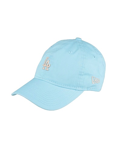 NEW ERA Hat Sky blue 100% Cotton