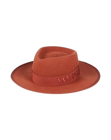 VAN PALMA Hat Brown 100% Merino Wool