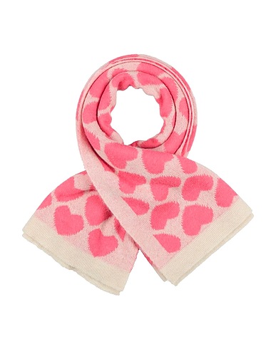 BONTON マフラー＆スカーフ ピンク アクリル 35% / ナイロン 35% / ウール 15% / 毛（アルパカ） 15%