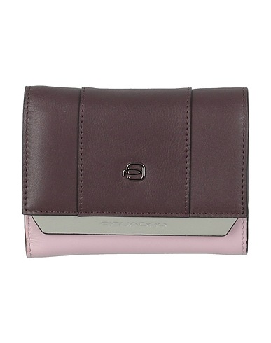 PIQUADRO Wallet Dark brown Leather