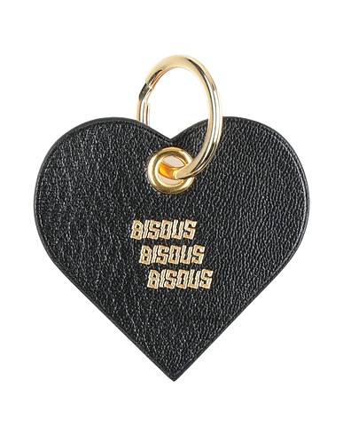 BISOUS Key ring Black Leather