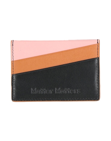 MATTER MATTERS Small Leather Goods Black Calfskin