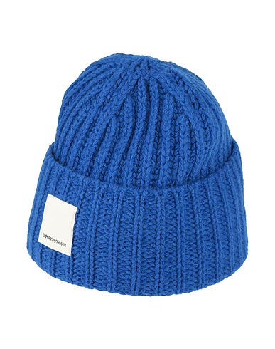 EMPORIO ARMANI Cappello Blu china 80% Lana, 20% Poliammide