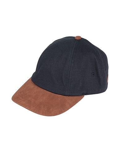 HACKETT Hat Midnight blue 50% Cotton, 50% Polyester