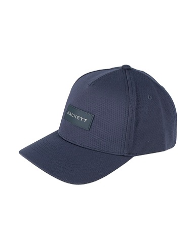 HACKETT Hat Navy blue 100% Polyester